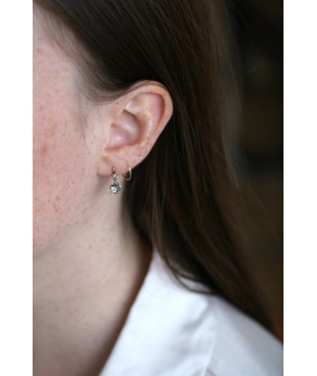 Boucles d'oreilles dormeuses diamants les ctes