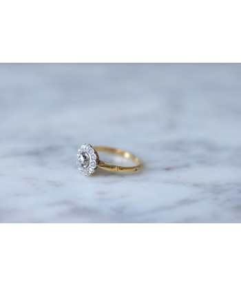 Bague marguerite ancienne diamants vous aussi creer 