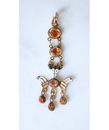 Pendentif Saint Esprit, Or et Email l'achat 