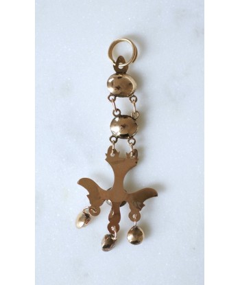 Pendentif Saint Esprit, Or et Email l'achat 