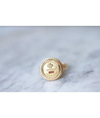 Bague d'amour AUGIS or rose et jaune l'achat 