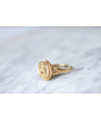 Bague d'amour AUGIS or rose et jaune l'achat 