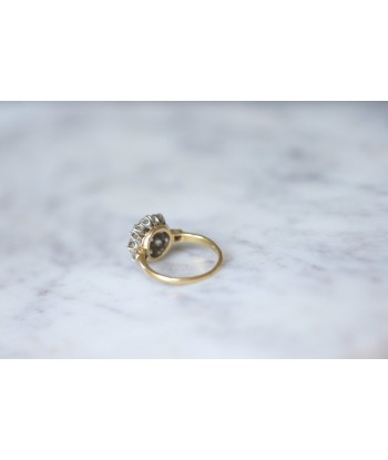 Bague marguerite ancienne diamants 2.30 Cts Toutes les collections ici