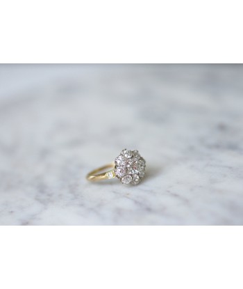 Bague marguerite ancienne diamants 2.30 Cts Toutes les collections ici