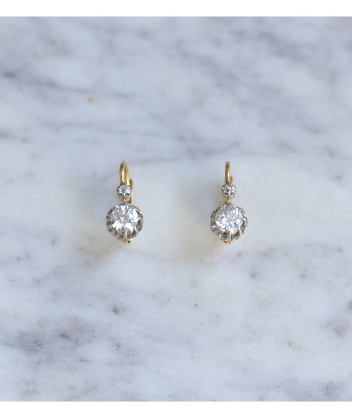 Dormeuses diamants anciennes shop