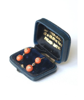 Boucles d'oreilles corail anciennes 2024