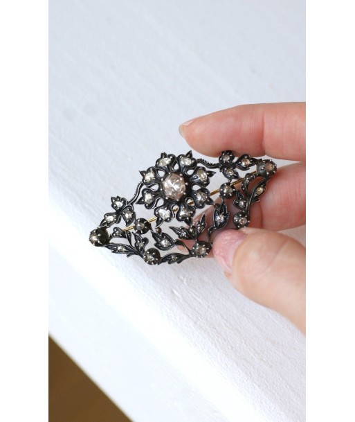 Broche ancienne fleur diamants online