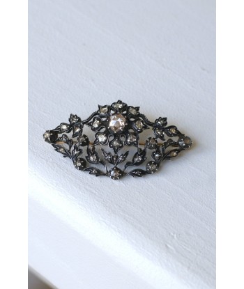 Broche ancienne fleur diamants online