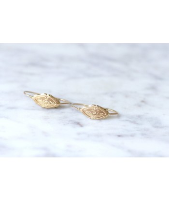 Boucles d'oreilles poissardes deux ors sur le site 