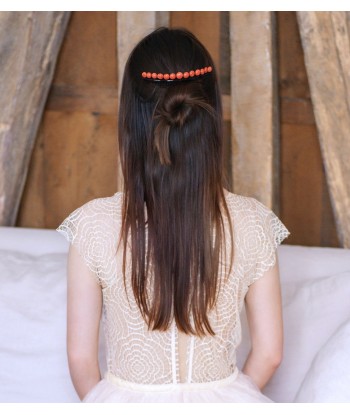 Peigne à cheveux ancien, diadème de mariage, en écaille de tortue et corail destockage