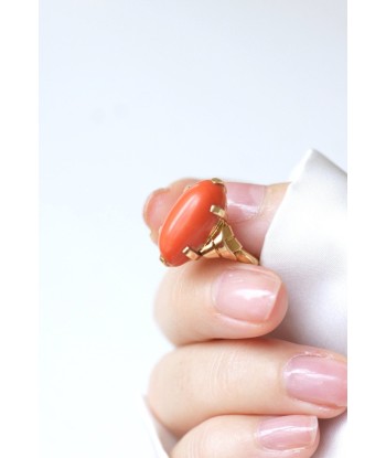 Bague vintage corail sur or Profitez des Offres !