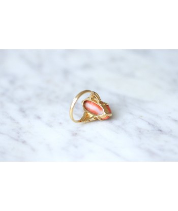 Bague vintage corail sur or Profitez des Offres !