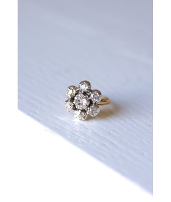 Bague marguerite diamants 1.60 Cts Voir les baskets