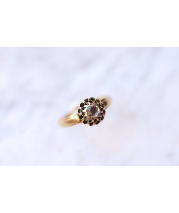 Bague Victorienne solitaire ancien en or et diamant acheter