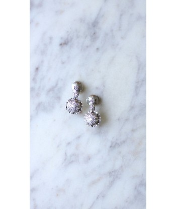 Boucles d'oreilles chaton illusion diamants store