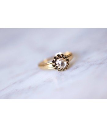 Bague Victorienne solitaire ancien en or et diamant acheter