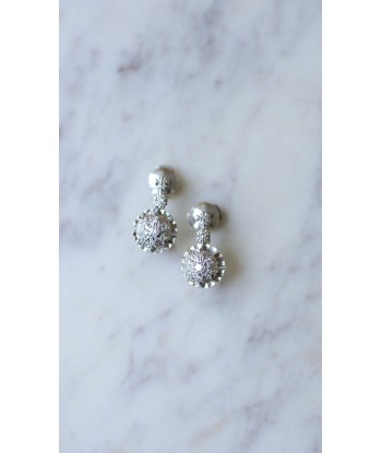 Boucles d'oreilles chaton illusion diamants store