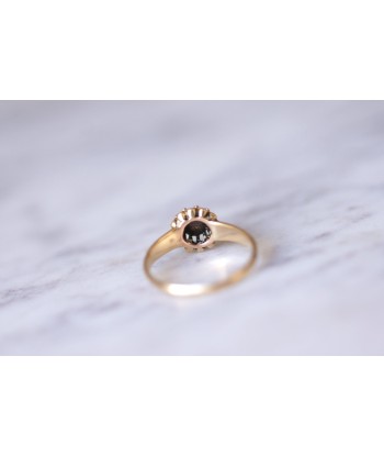 Bague Victorienne solitaire ancien en or et diamant acheter