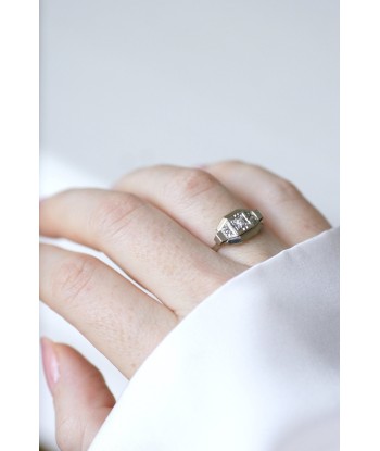 Bague bandeau Art Deco diamants JUSQU'A -70%! 