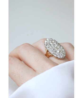 Bague marquise diamants 4,75 Cts de pas cher