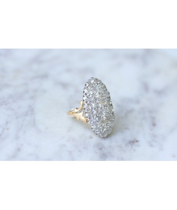 Bague marquise diamants 4,75 Cts de pas cher