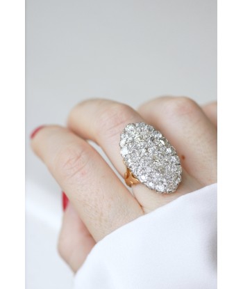 Bague marquise diamants 4,75 Cts de pas cher