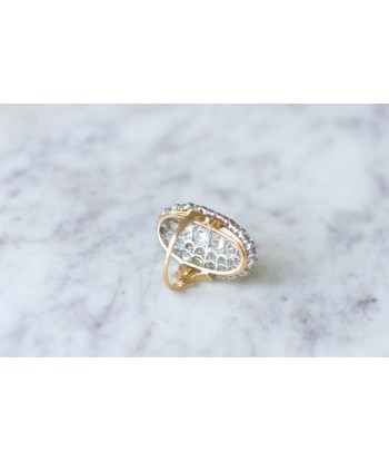 Bague marquise diamants 4,75 Cts de pas cher