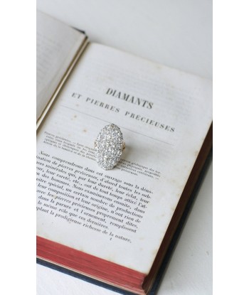 Bague marquise diamants 4,75 Cts de pas cher