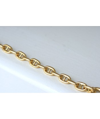 Bracelet maille marine en or jaune offre 